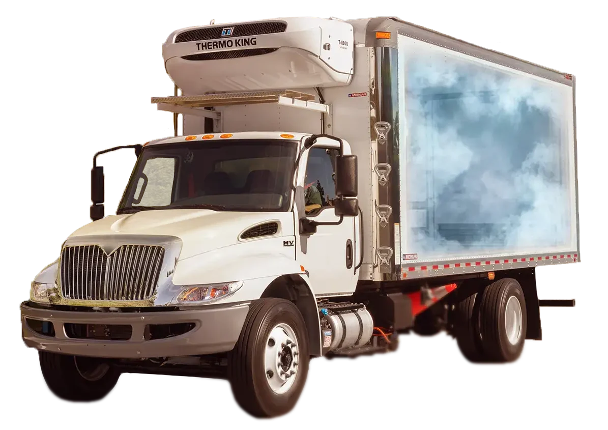 Morgan refrigerated truck body